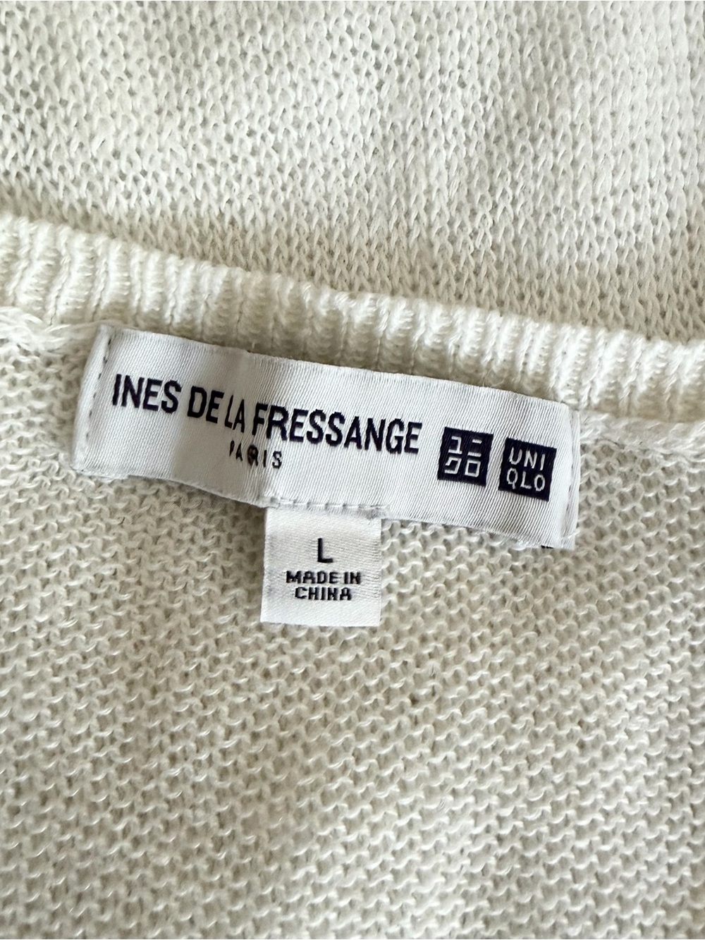 UNIQLO x Ines de la Fressange Linen Knit Sweater - Picture 5 of 8